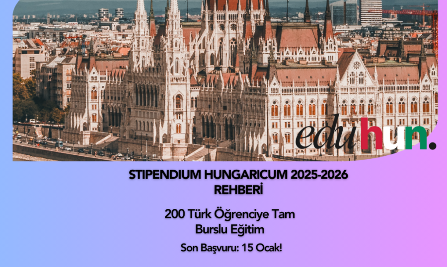 Stipendium Hungaricum 2025-2026 başvuru rehberi – Türk öğrenciler için Macaristan devlet bursu